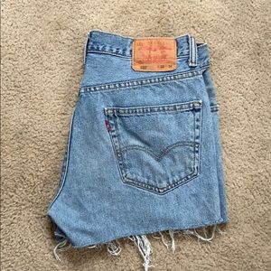 LEVIS vintage jean shorts